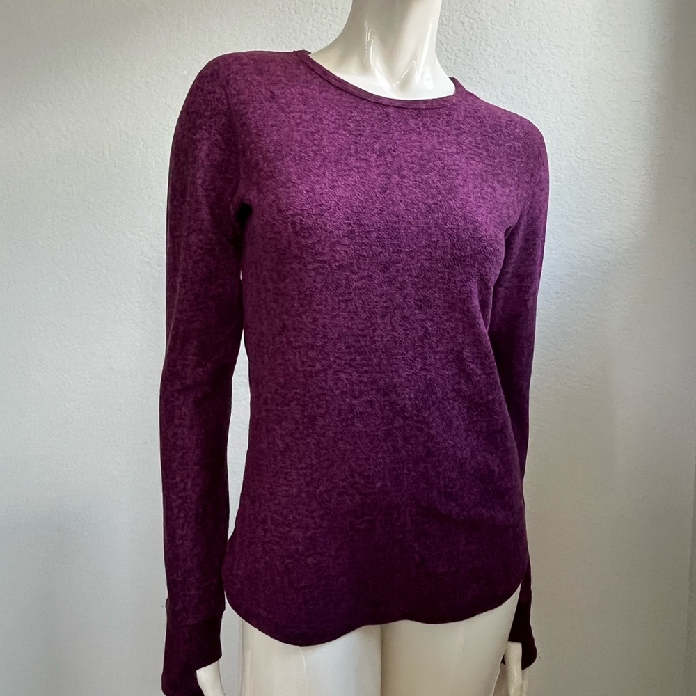 Purple Long Sleeve Sweater